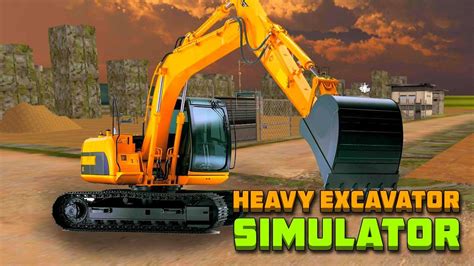 heavy excavator simulator game